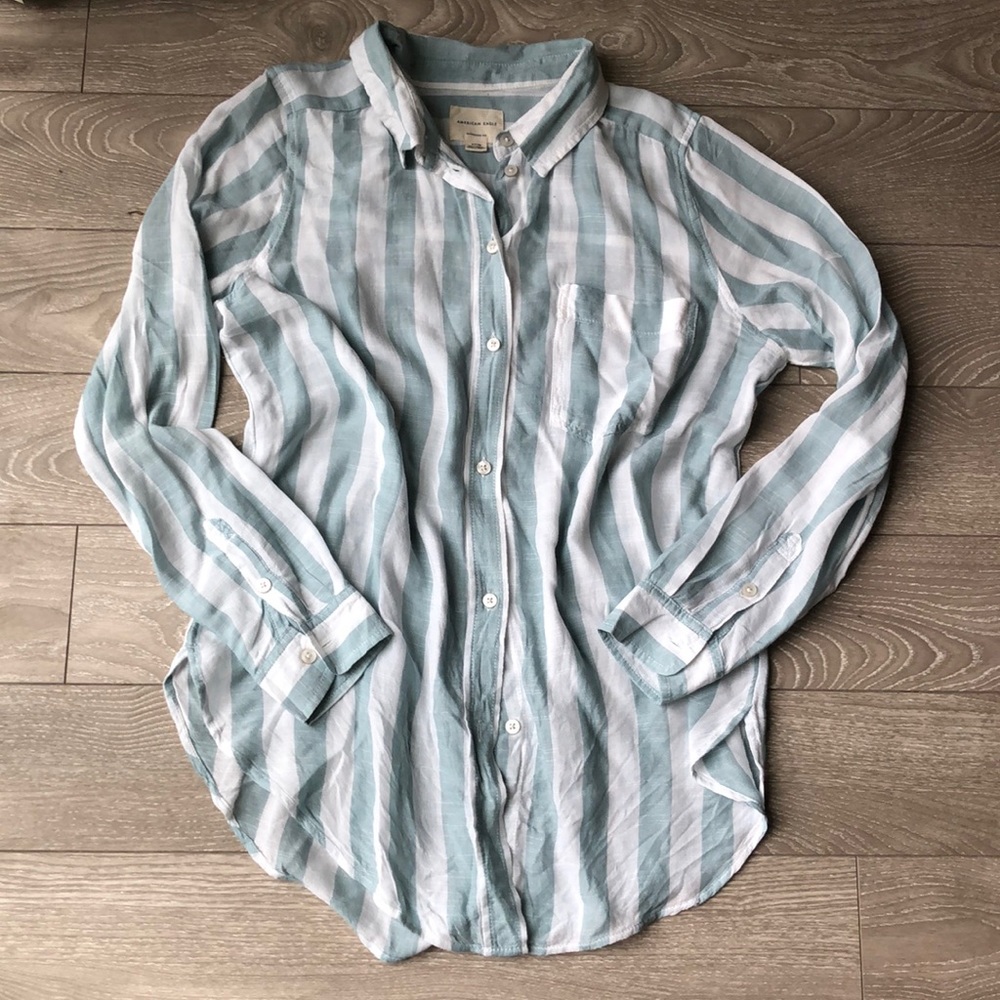 AE Button Down